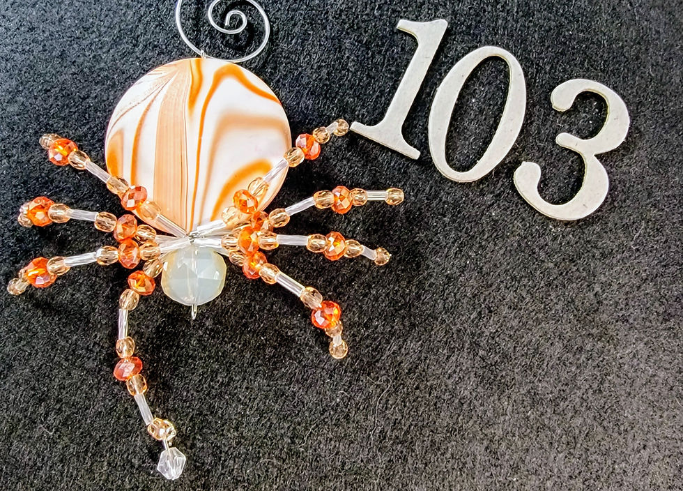 Thumbnail: Flat Butt Christmas Spiders Set #1 