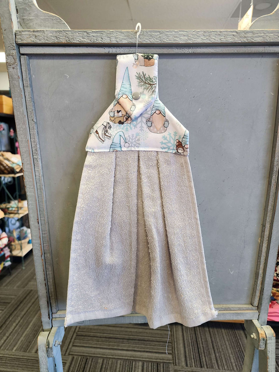 Thumbnail: Handmade Hanging Kitchen Towel by Deb