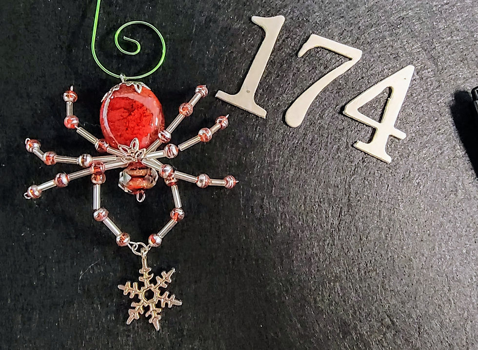 Thumbnail: Flat Butt Christmas Spiders Set #1 