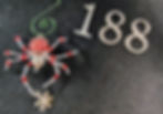 Thumbnail: Small Round Butt Christmas Spiders Set #1