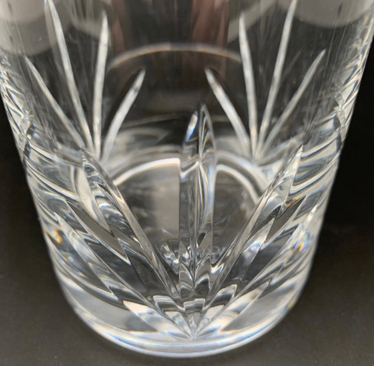 Miniature : Verres à Whisky En Cristal de Bohème