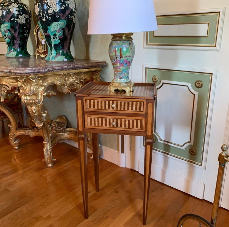 Miniature : Table De Chevet Époque Louis XVI