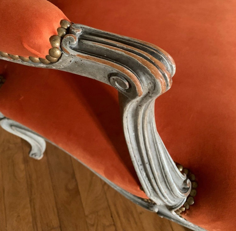 Miniature : line Fauteuil Louis XV Epoque XVIIIème Siècle