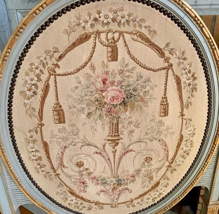 Miniature : Ecran De Cheminée à Médaillon XXe Siècle