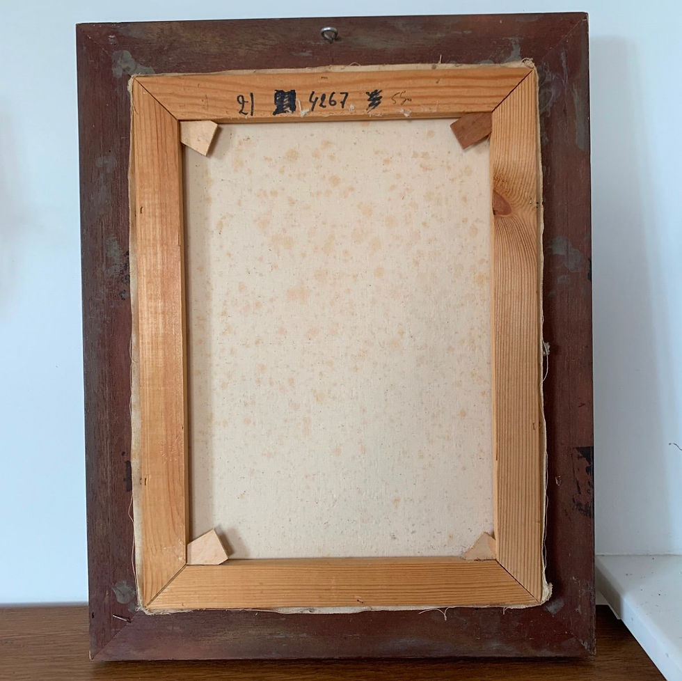 Miniature : Tableau Huile Sur Toile Signé C. Pila