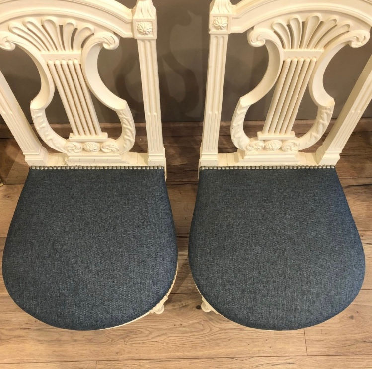 Miniature : Paire De Chaises Style Louis XVI