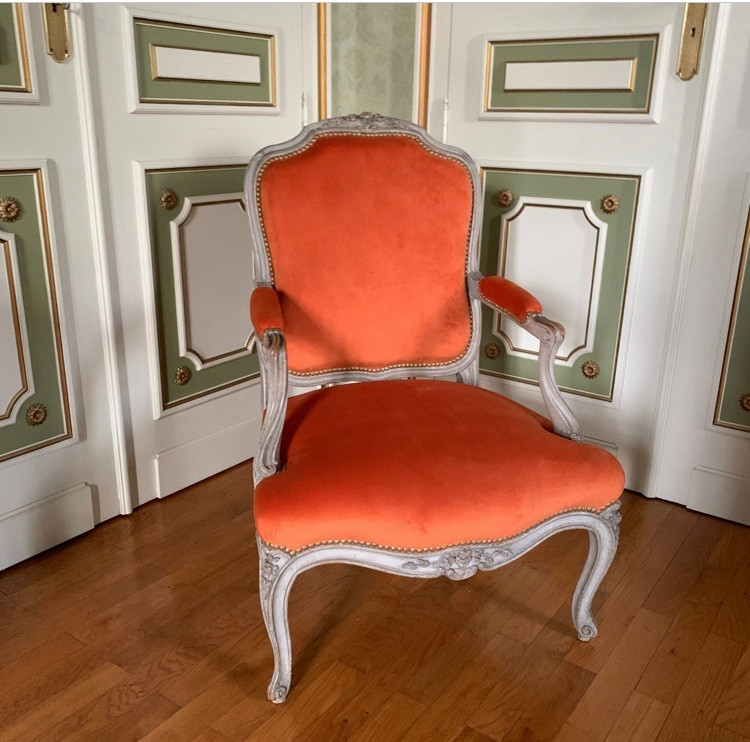 line Fauteuil Louis XV Epoque XVIIIème Siècle