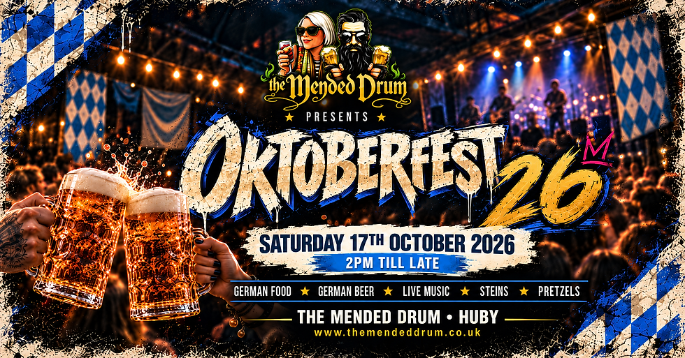 The Mended Drum Presents: Oktoberfest 26