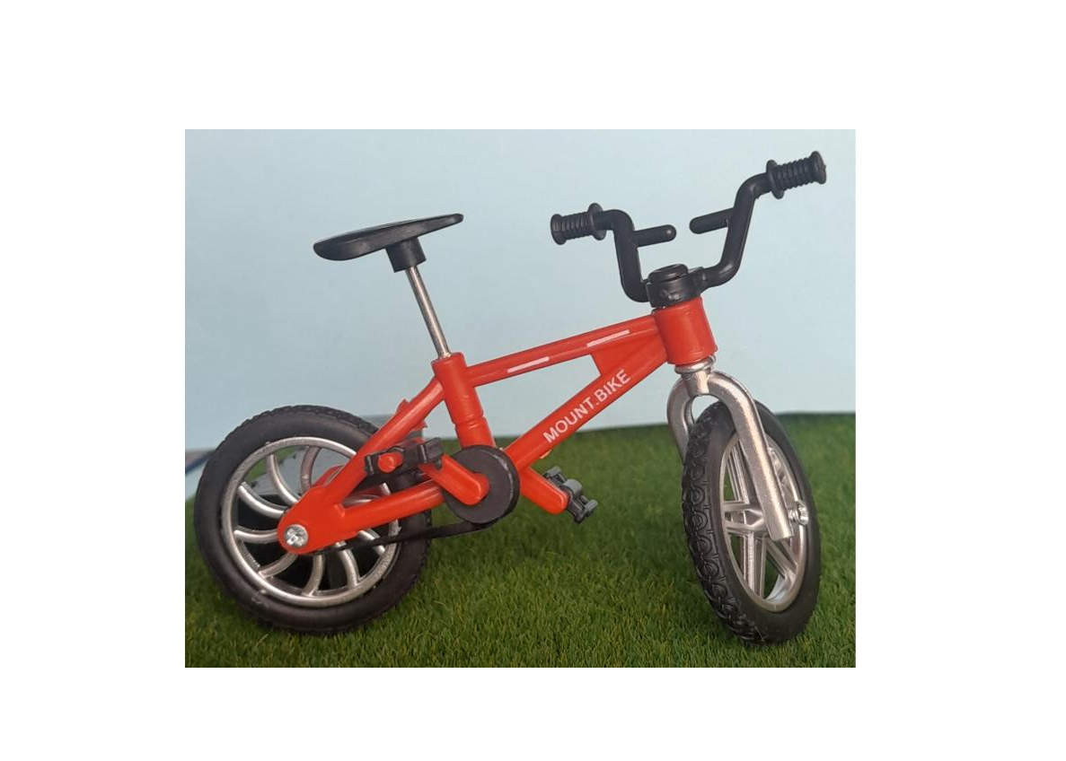 Modern children's bicycle (BMX) - Red