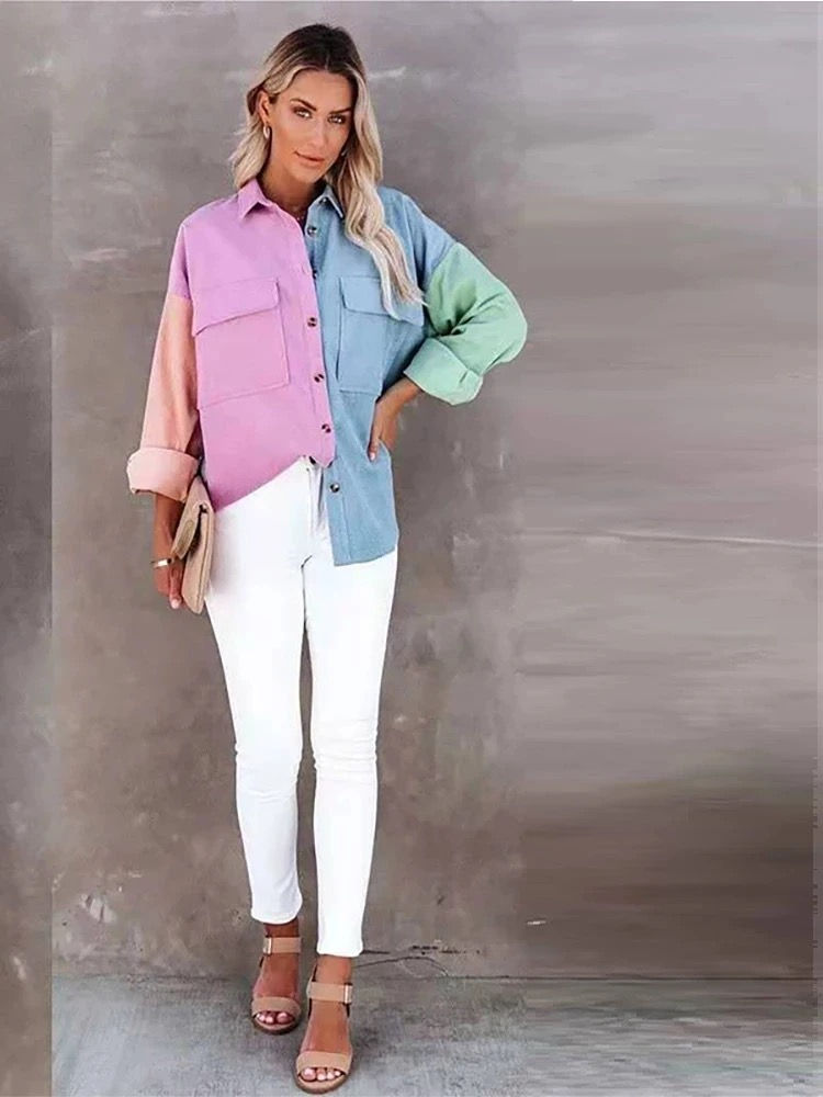 Thumbnail: The Olivia Shirt-Blue