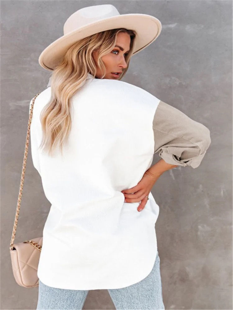 Thumbnail: The Olivia Shirt-Grey