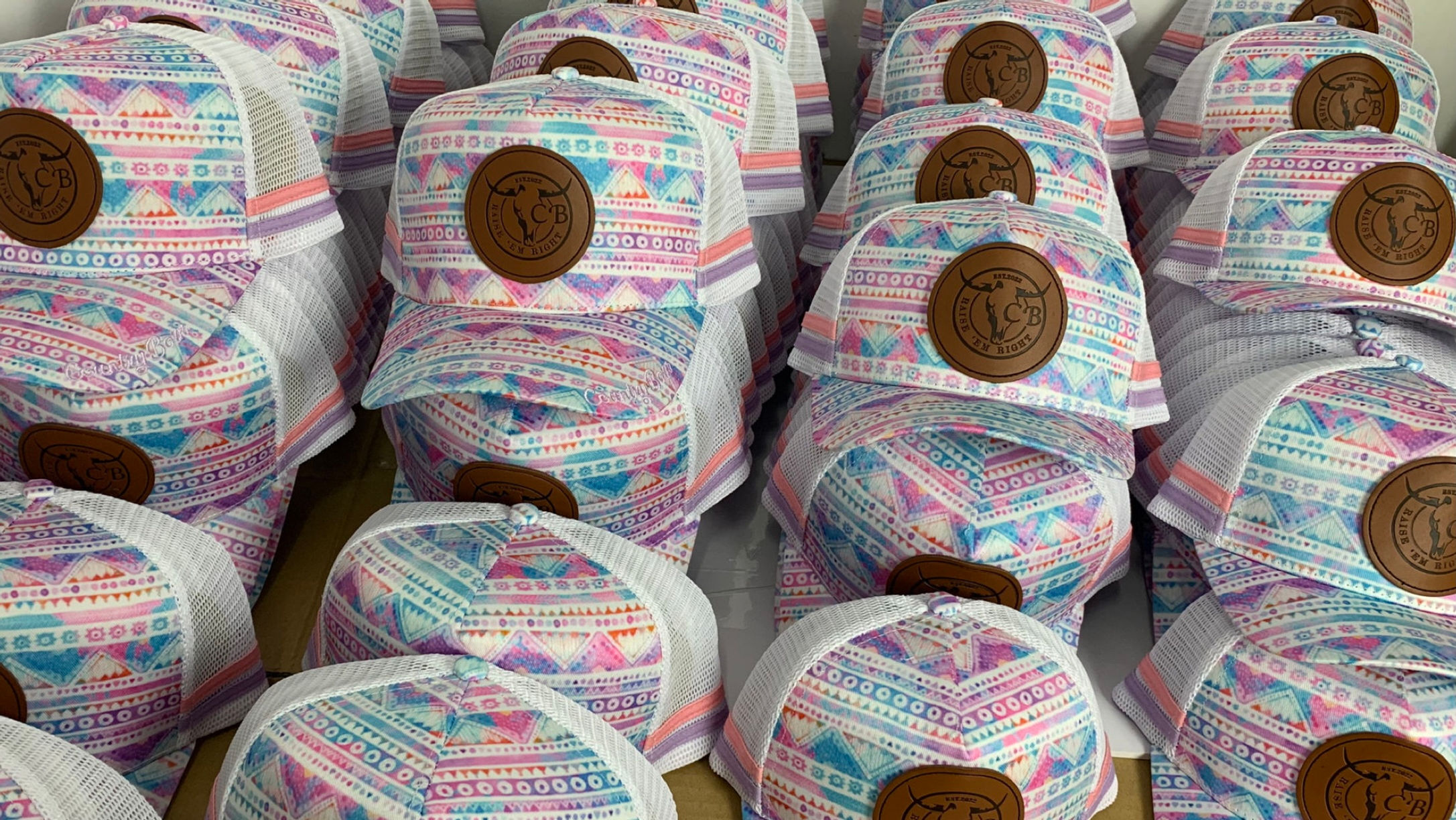 Aztech Print CB Country Trucker