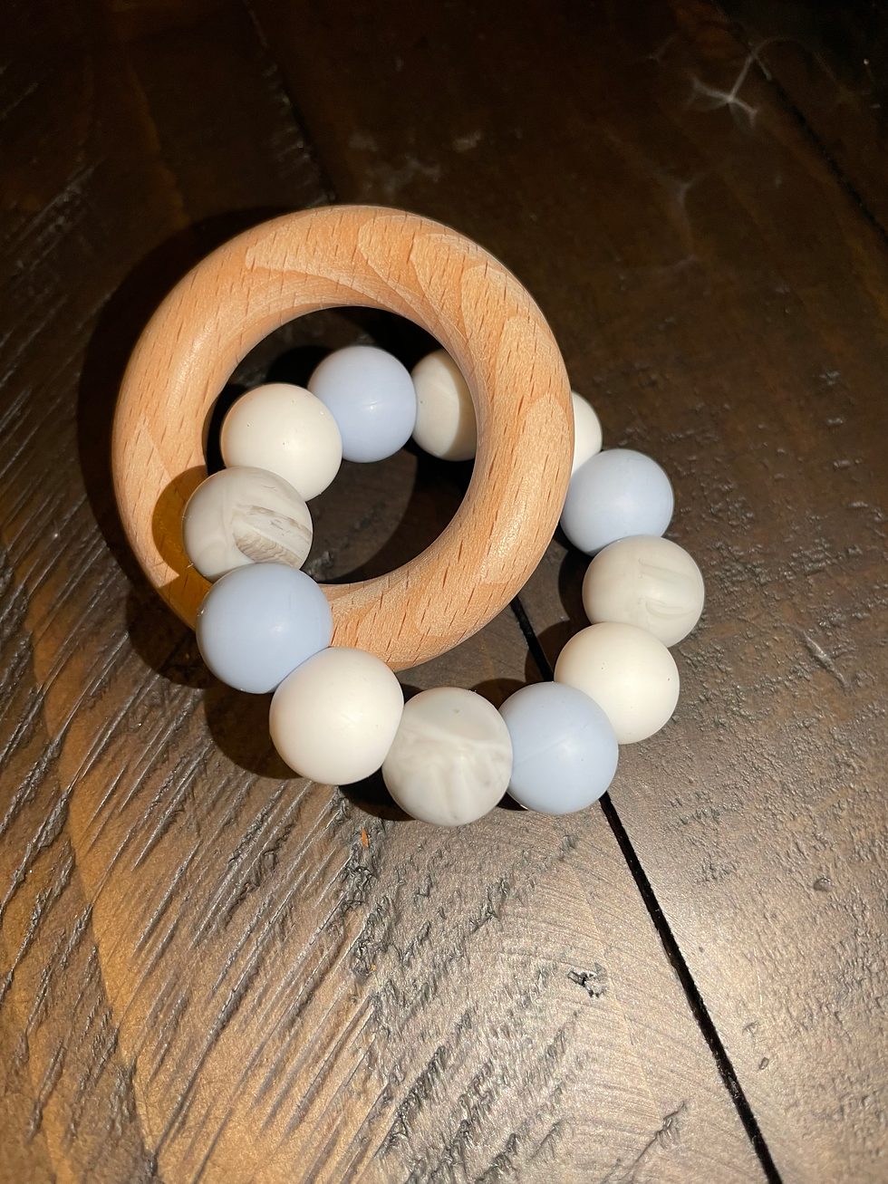 Thumbnail: Beechwood Teether Ring