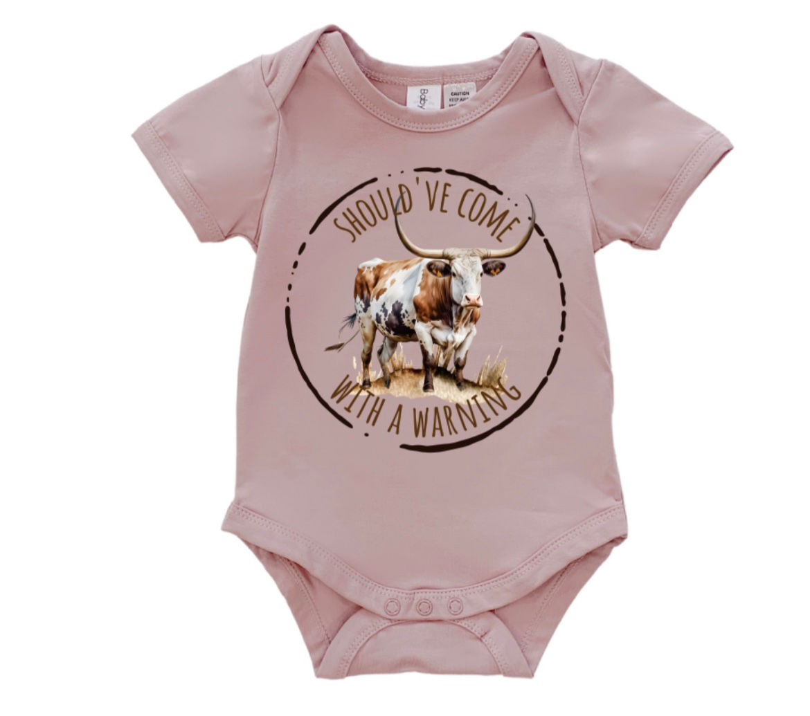  Should’ve came with a Warning Short Bodysuit