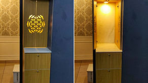 This nook of divinity came right out of our hearts to the heart of this home