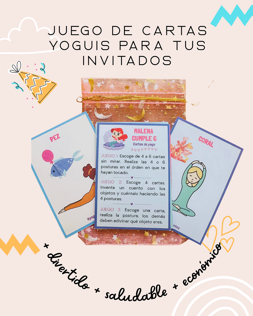 Miniatura: Cartas Yoguis de Cumpleaños