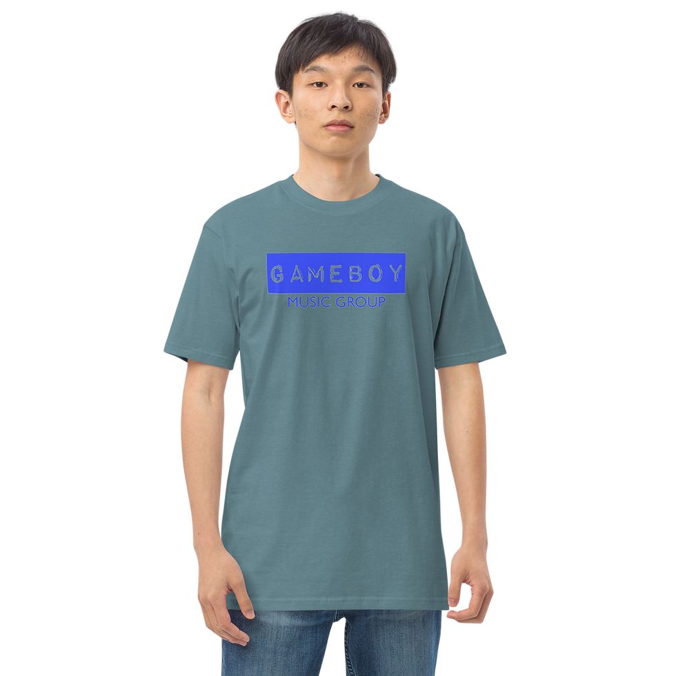 Thumbnail: GMG (Blue) Men’s Premium Heavyweight Tee