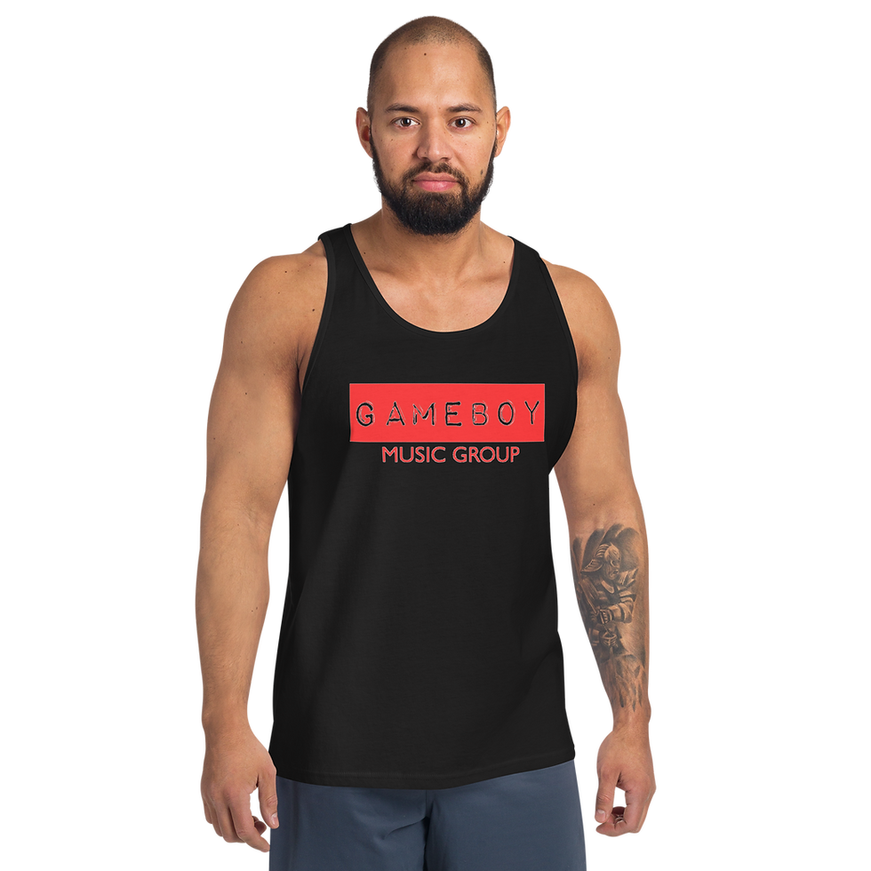 Thumbnail: Gameboy Music Group (Red) Unisex Tank Top 