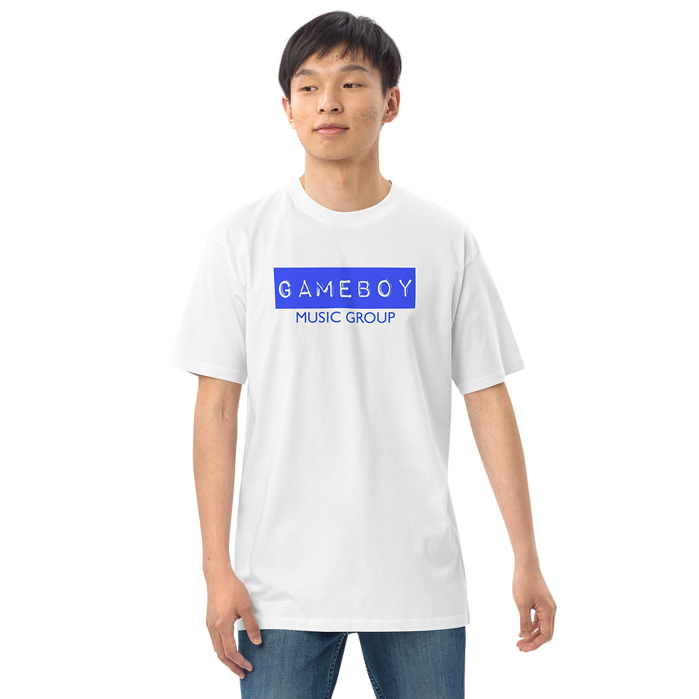 Thumbnail: GMG (Blue) Men’s Premium Heavyweight Tee