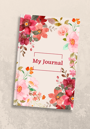 Pink Floral Journal Cover Mockup.png