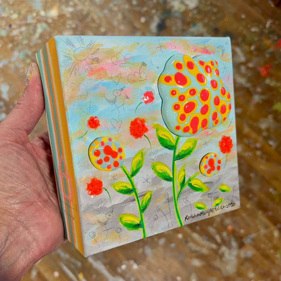 Thumbnail: Puffy Flowers 6x6