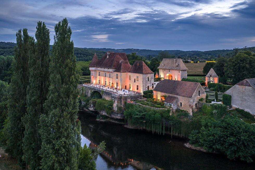 Vue du Château depuis la Vézère