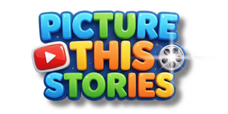 Picture This Stories text logo