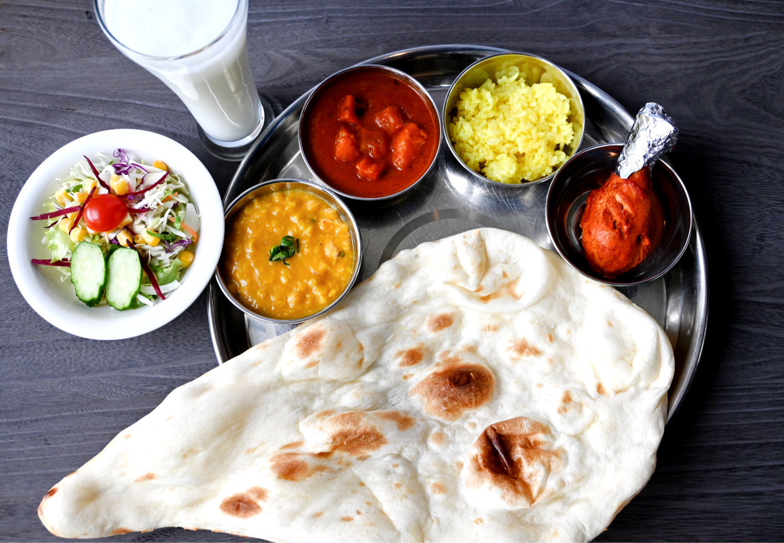 Arranged Food and Objects