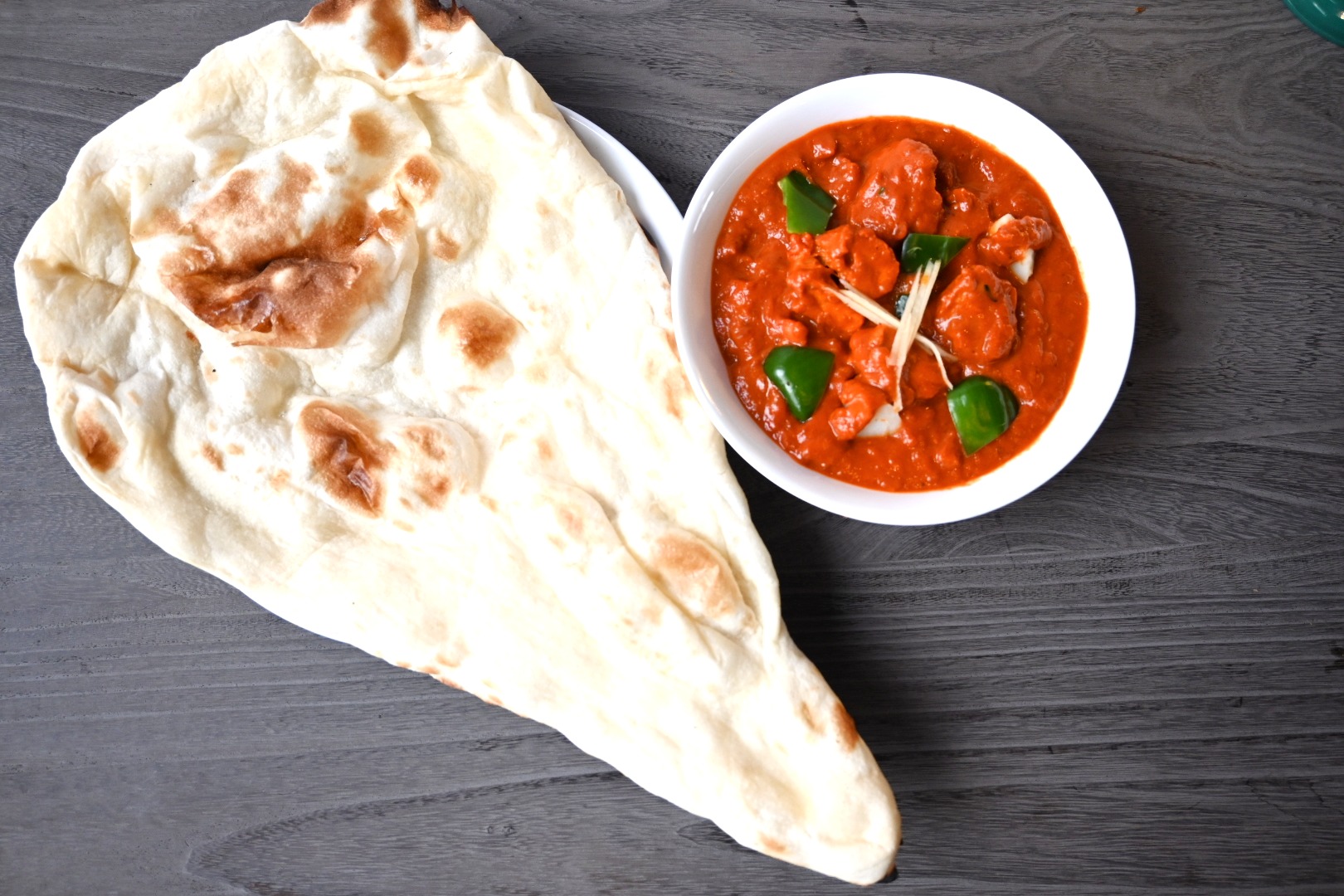 Arranged Food and Objects