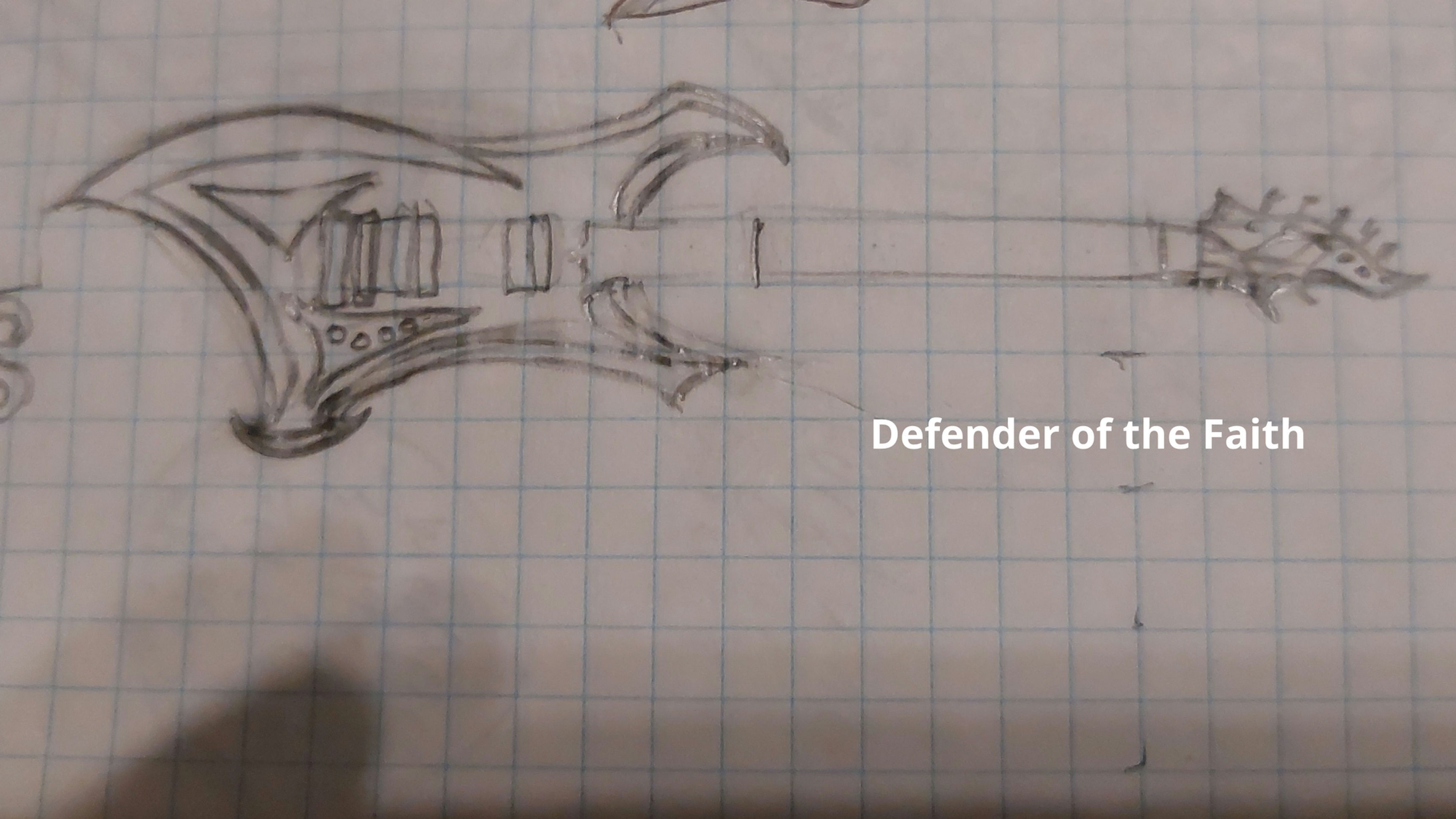 Defender of the Faith concept 