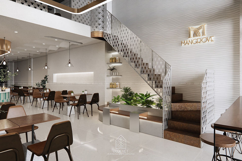 Quán Mangrove Coffee and Tea đã lựa chọn dịch vụ trọn gói bên Đước Việt