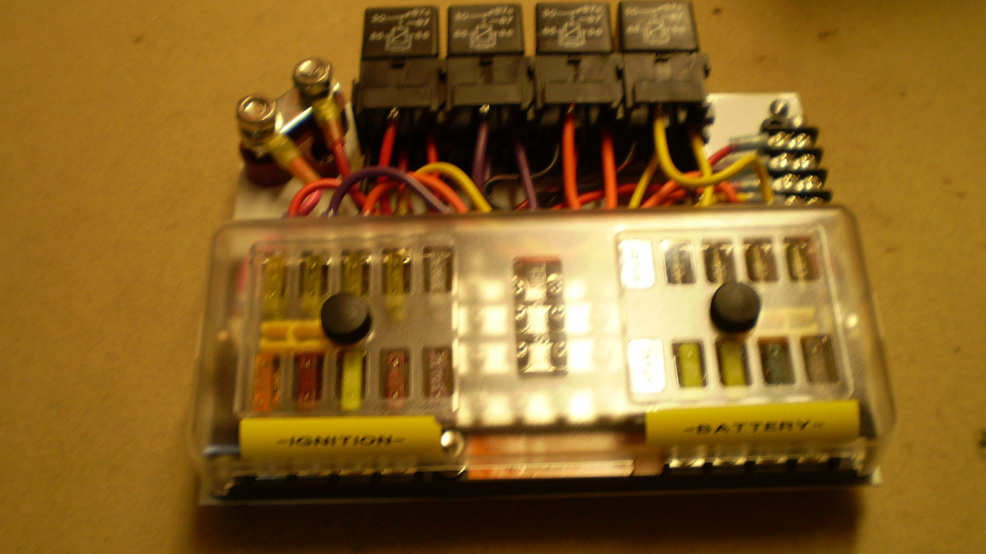 1606-20 B&B Pro Control Panel- Universal  16 Fuse w/Relays