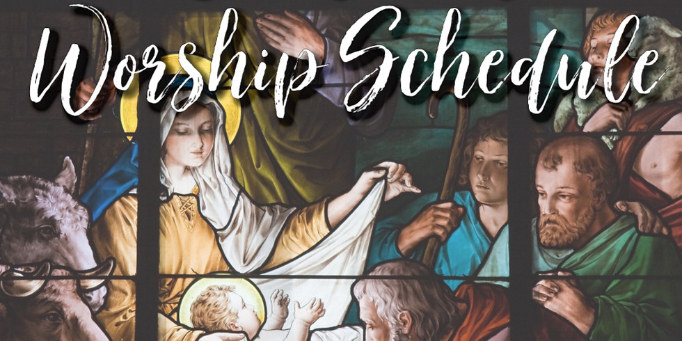 Christmas Worship Schedule