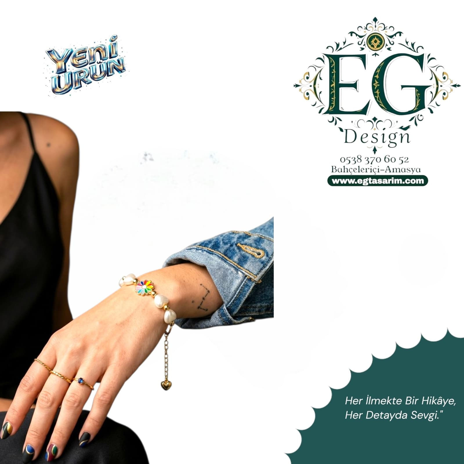 EG Design Özel Koleksiyon: Bohem Esintili ve Karakteristik Şık Bileklik | EG Tas