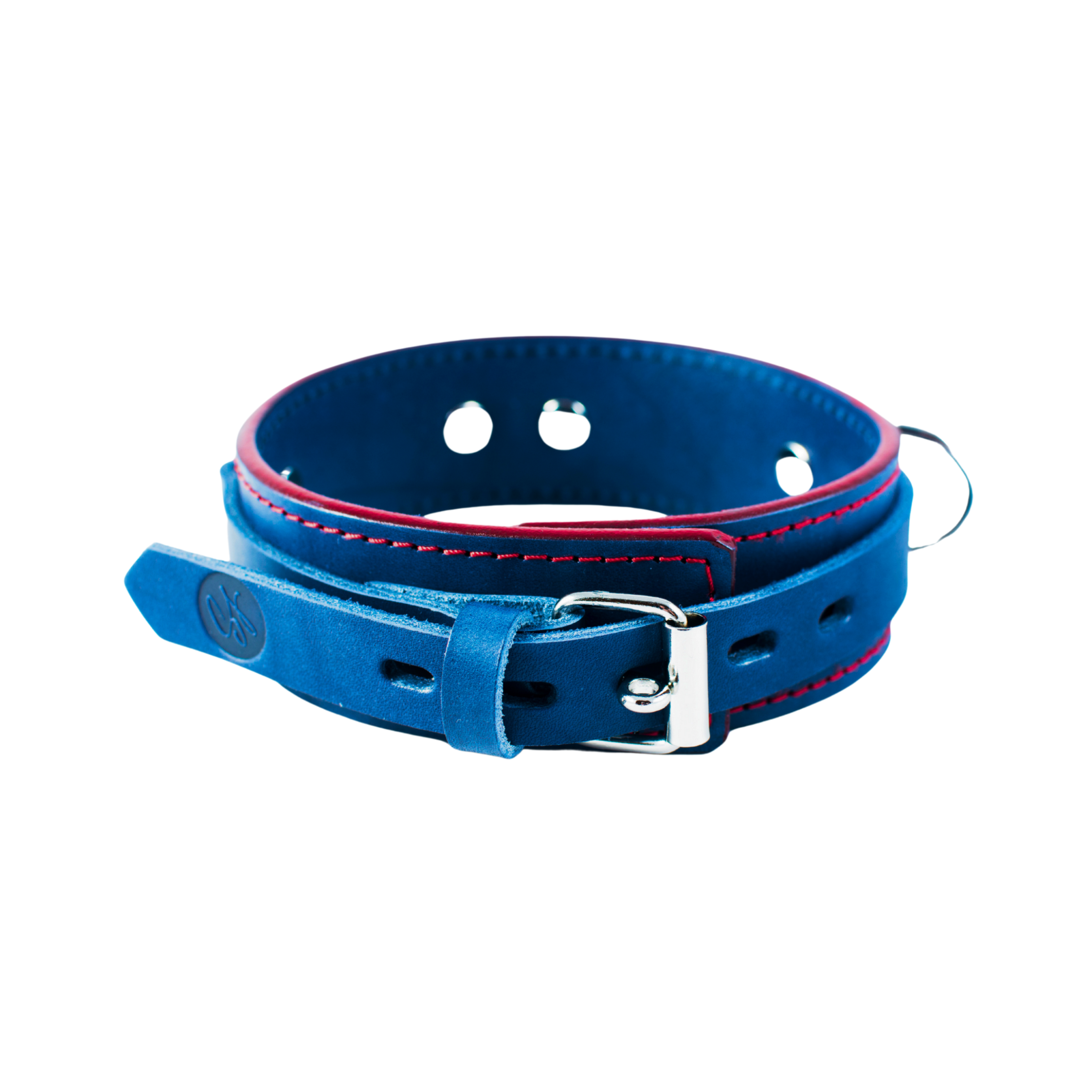 Skórzana wąska obroża