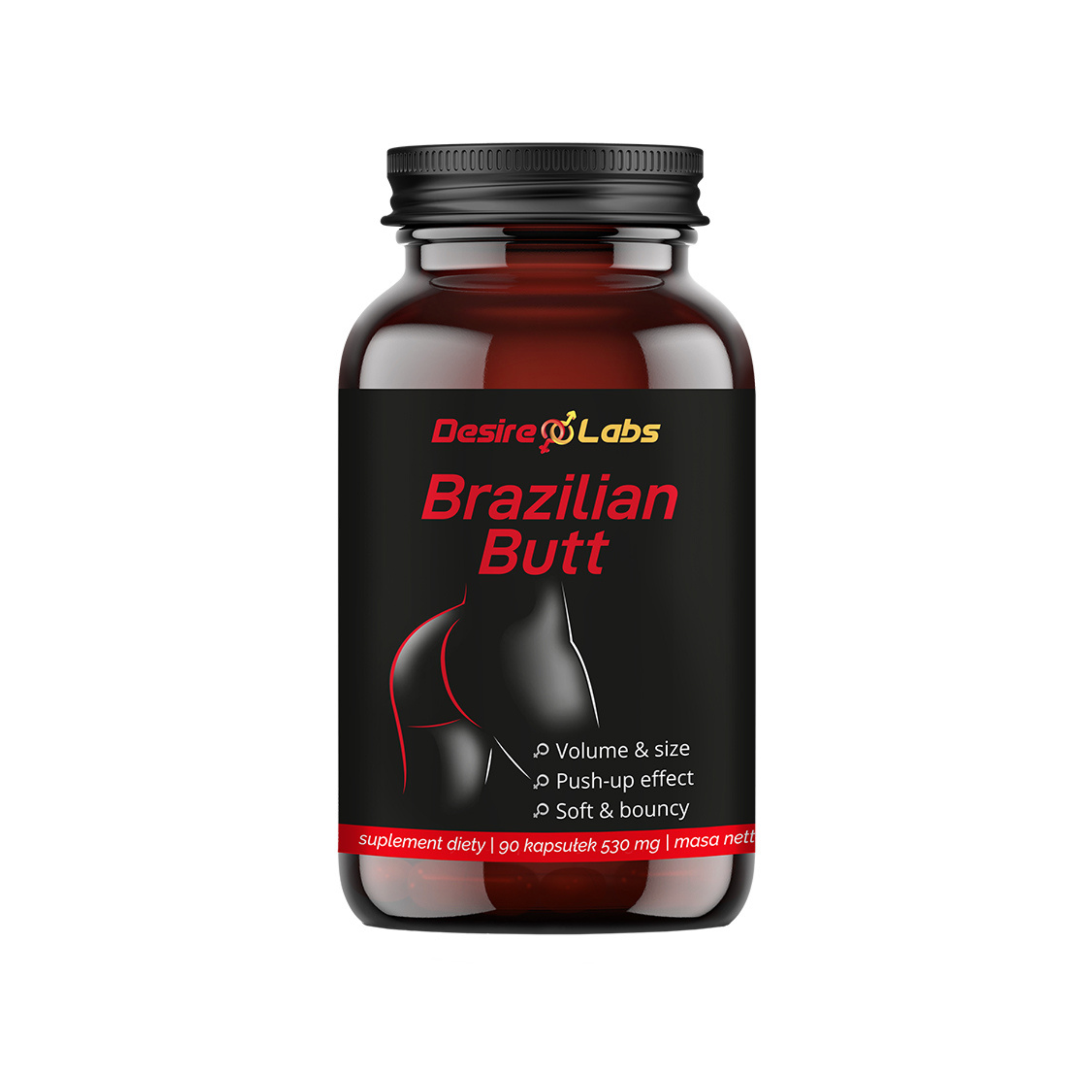 Tabletki ujędrniające i podnoszące pośladki, Brazillian Butt, 90 sz