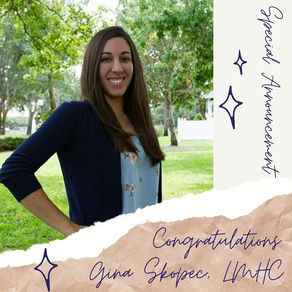 Congratulations to Gina Skopec