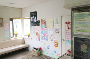 待合室にはお子様コーナーもございます♪