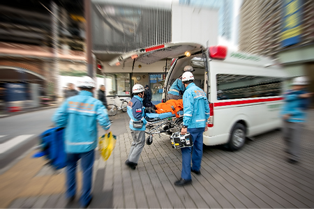 救急科 24時間体制で救急医療に対応