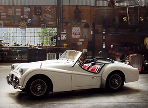 Vintage Car Garage