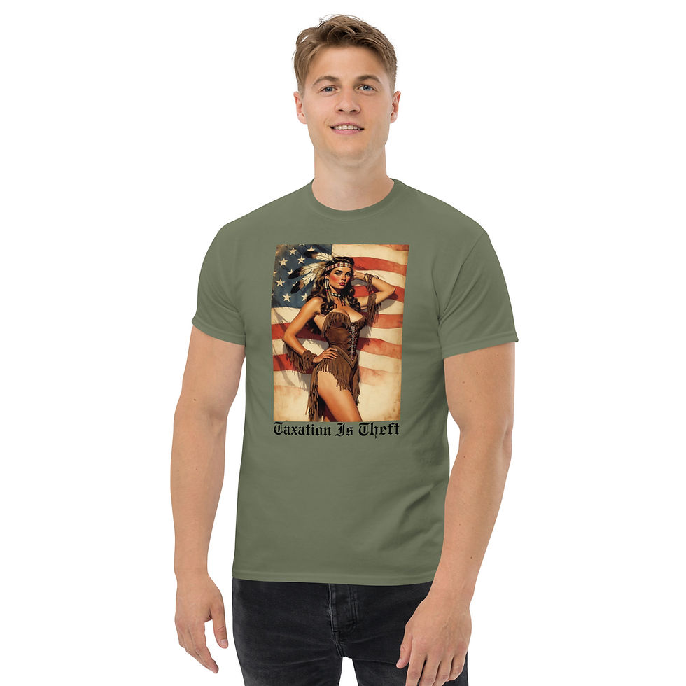 Thumbnail: Taxation Is Theft Unisex classic tee