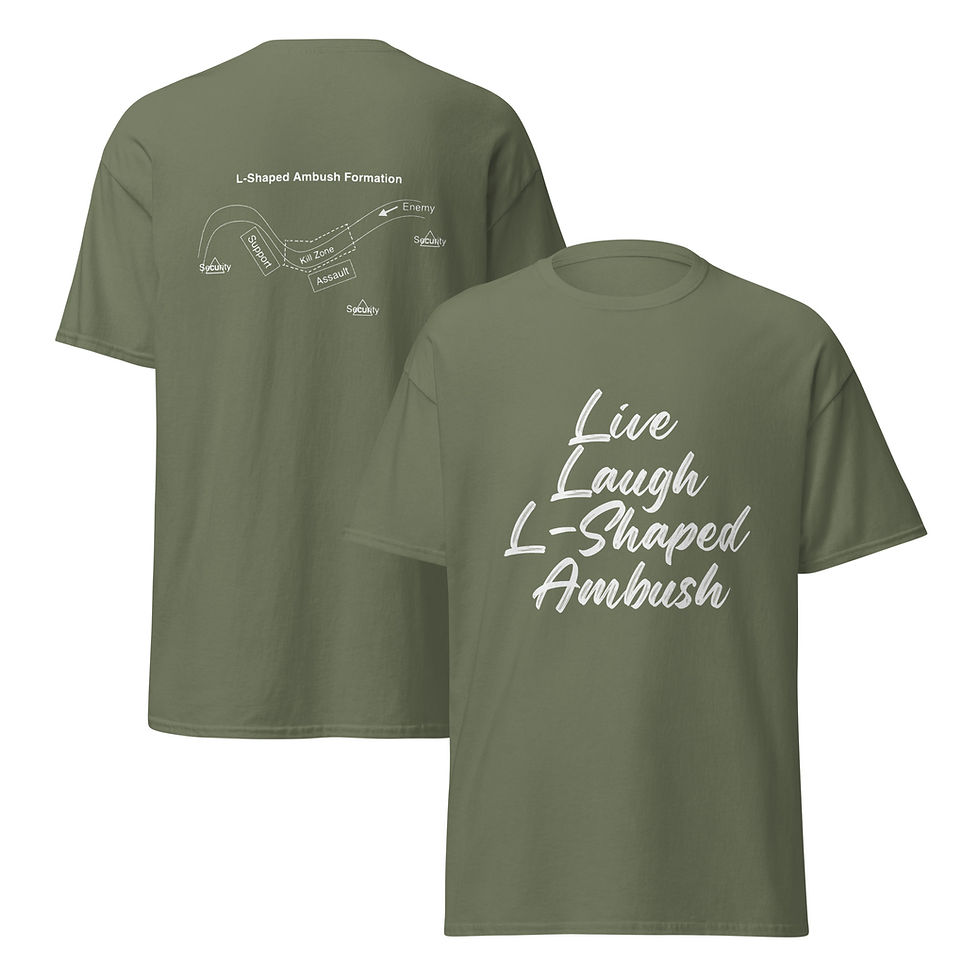 Thumbnail: Unisex / Live, Laugh, L-Shaped Ambush