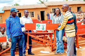 donation of 200 school benches