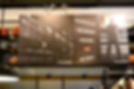 Large interior retail fabric graphic