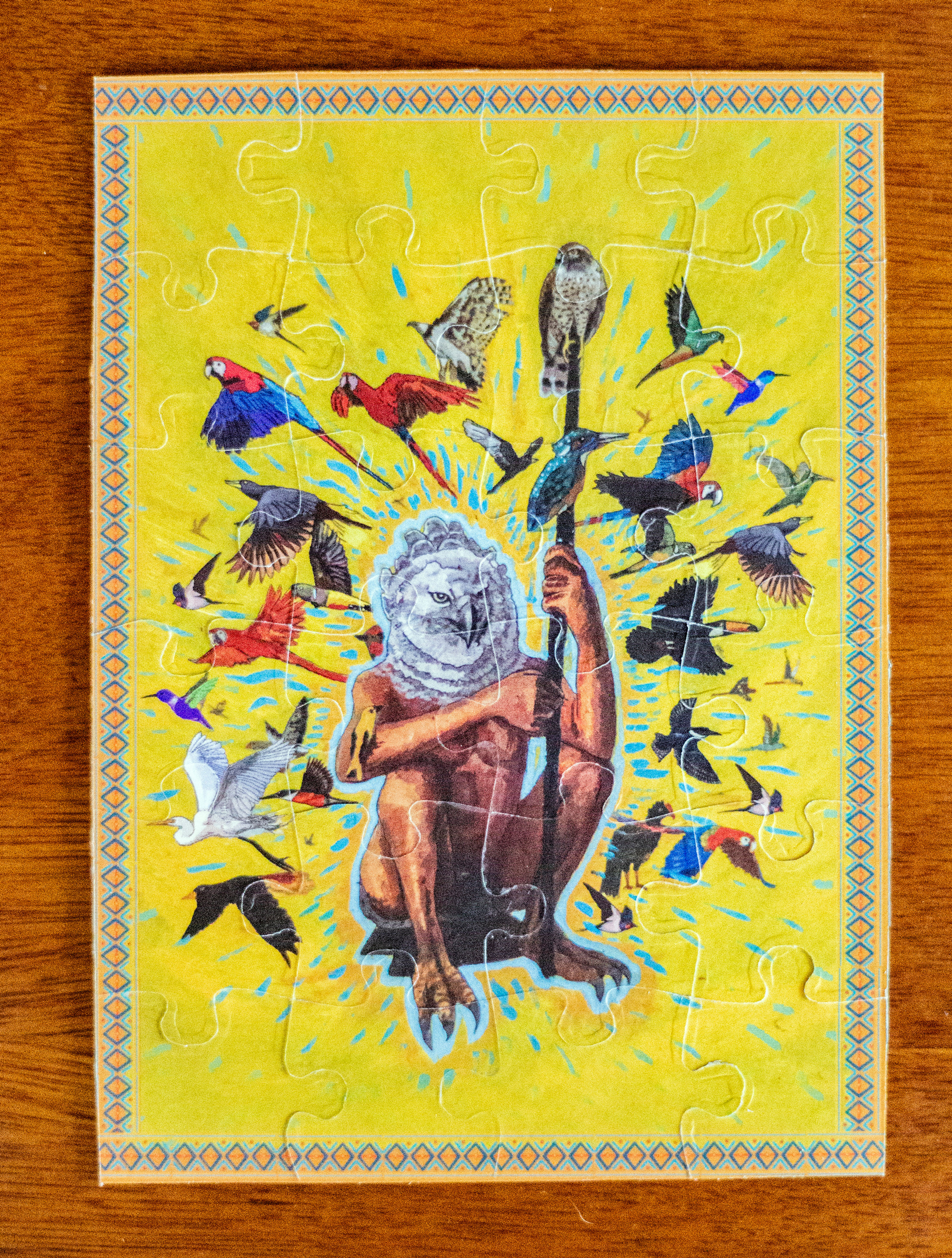 Rompecabezas Dueño de las dantas y Dueño de las aves