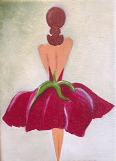 Woman Red Dress