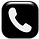 black phone icon with no background