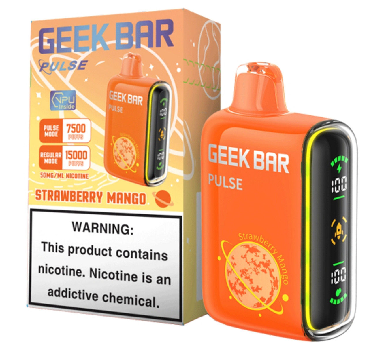 Geek Bar Strawberry Mango Vape