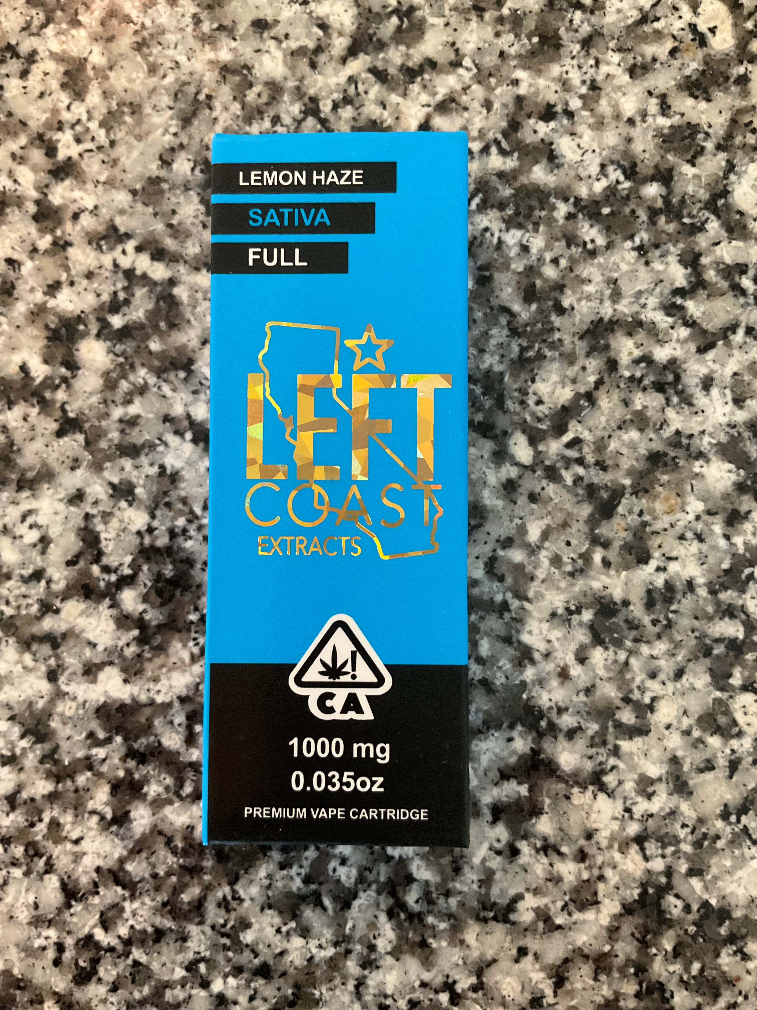 Left Coast Lemon Haze 1g sativa
