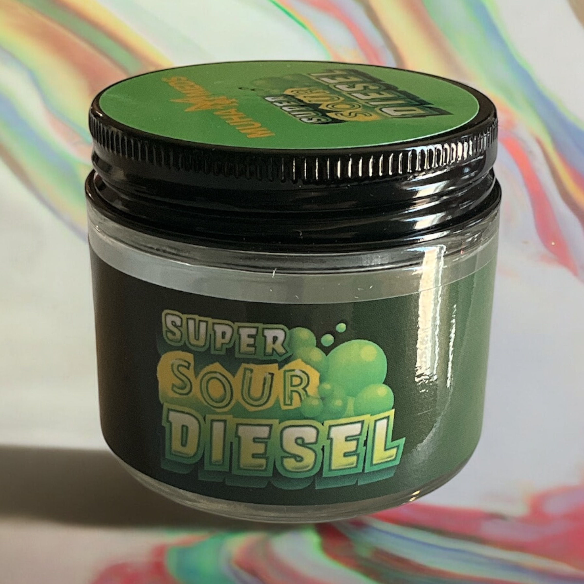 Muha Meds Premium Live Resin Sugar Super Sour Diesel 1oz